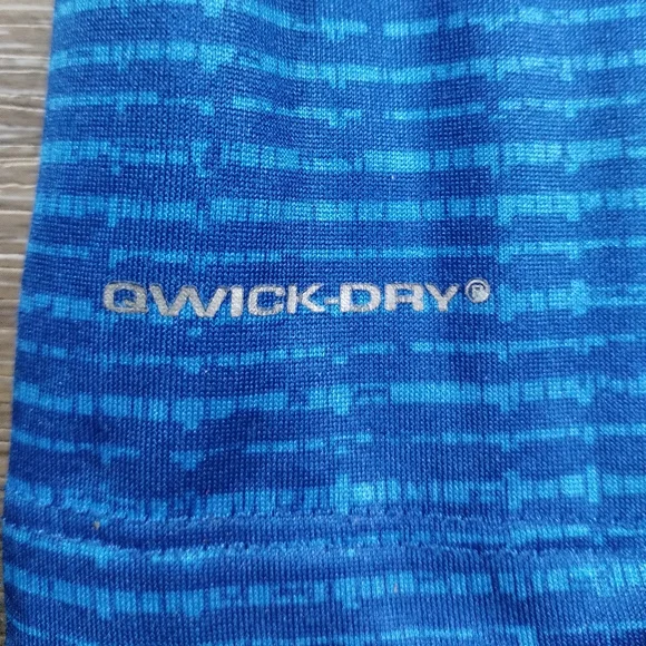 Base Layer 8 Performance Qwick-Dry Men XL Blue Long-Sleeve Fitness Shirt - Picture 6 of 14